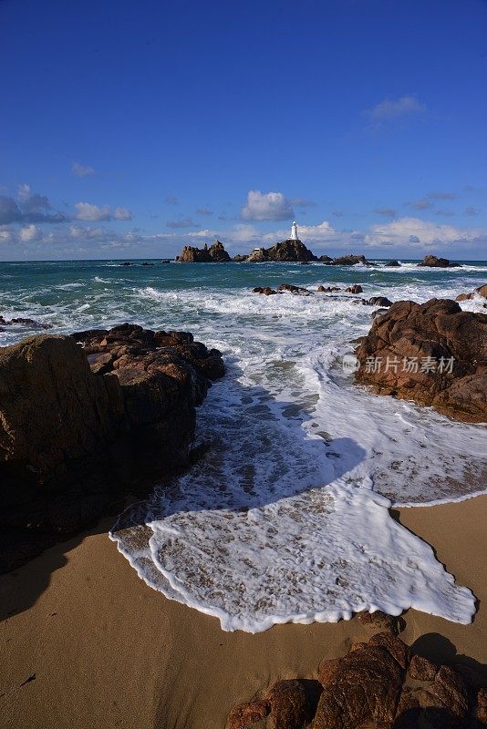 La Corbiere，泽西岛，英国